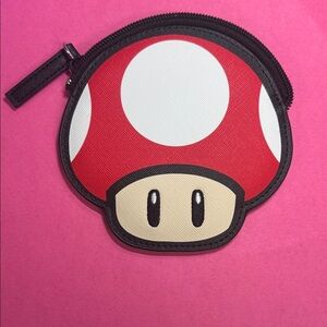 Red Mushroom Coin Purse from Universal Studios